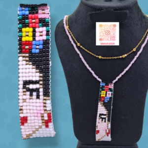 frida beaded necklace