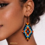 seed bead earrings